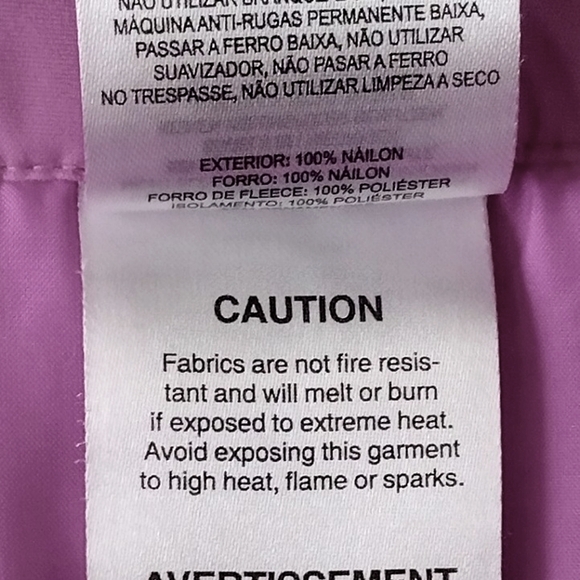 Girls Columbia Outgrown Ski Pants Pink Size M - Picture 12 of 13